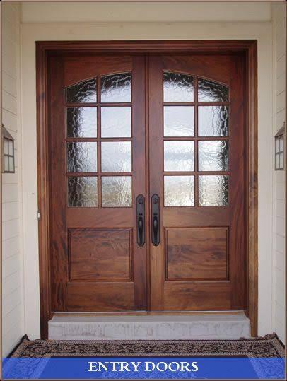 Italian Main Entry DoorFrench cut Teak wood - Furniture Castle