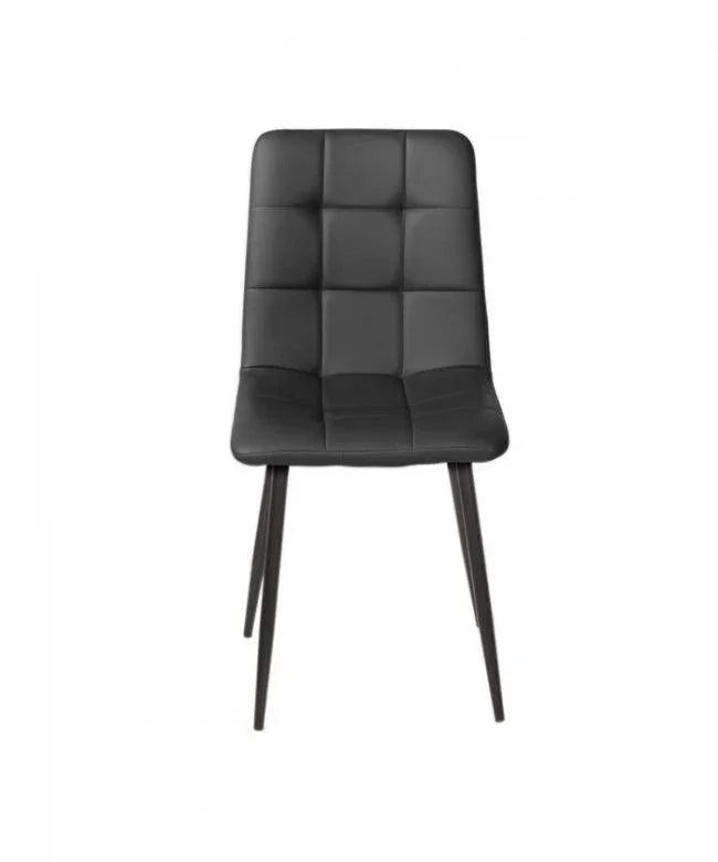 Jackson Dining Chair Charcoal Set of 2 - Furniture Castle