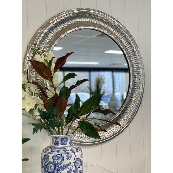 Jadore Wall Mirror SILVER 76x76x11cm - Furniture Castle