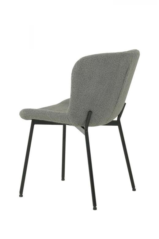 Jodi Dining Chair Grey Set of 2 - Furniture Castle