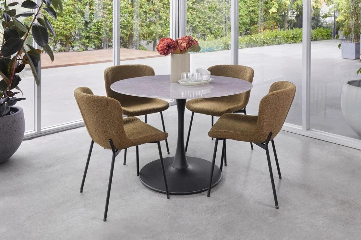 Jodi Dining Chair Olive Set of 2 - Furniture Castle