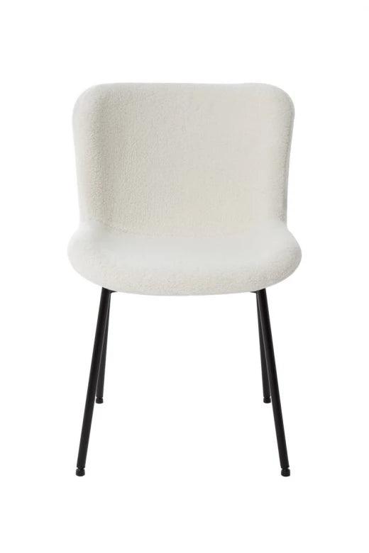 Jodi Dining Chair White Set of 2 - Furniture Castle