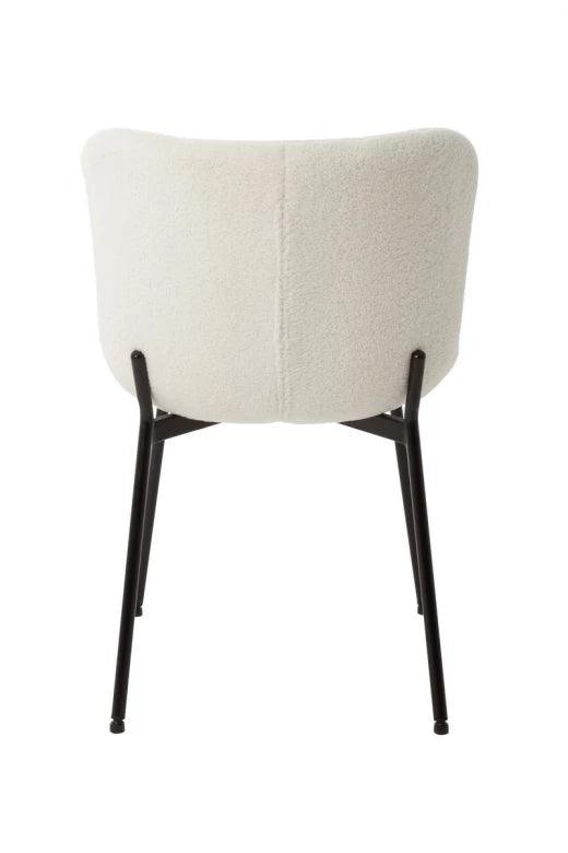 Jodi Dining Chair White Set of 2 - Furniture Castle