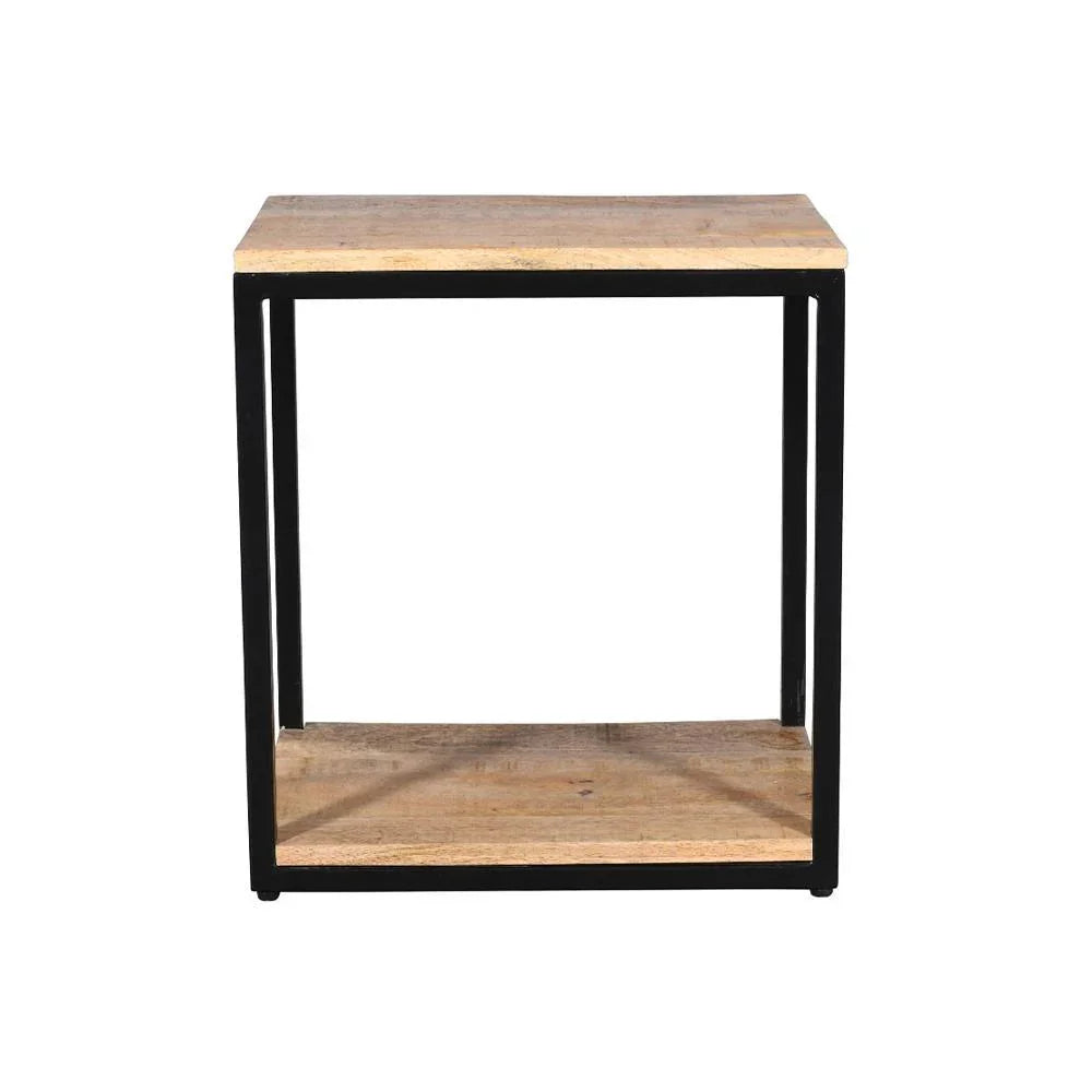 Julian Side Table 4 Legs Black - Furniture Castle