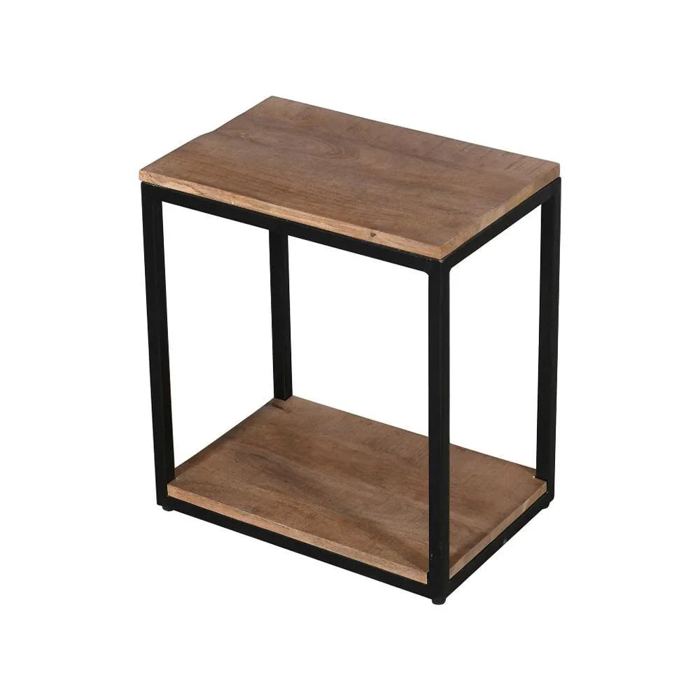 Julian Side Table 4 Legs Black - Furniture Castle