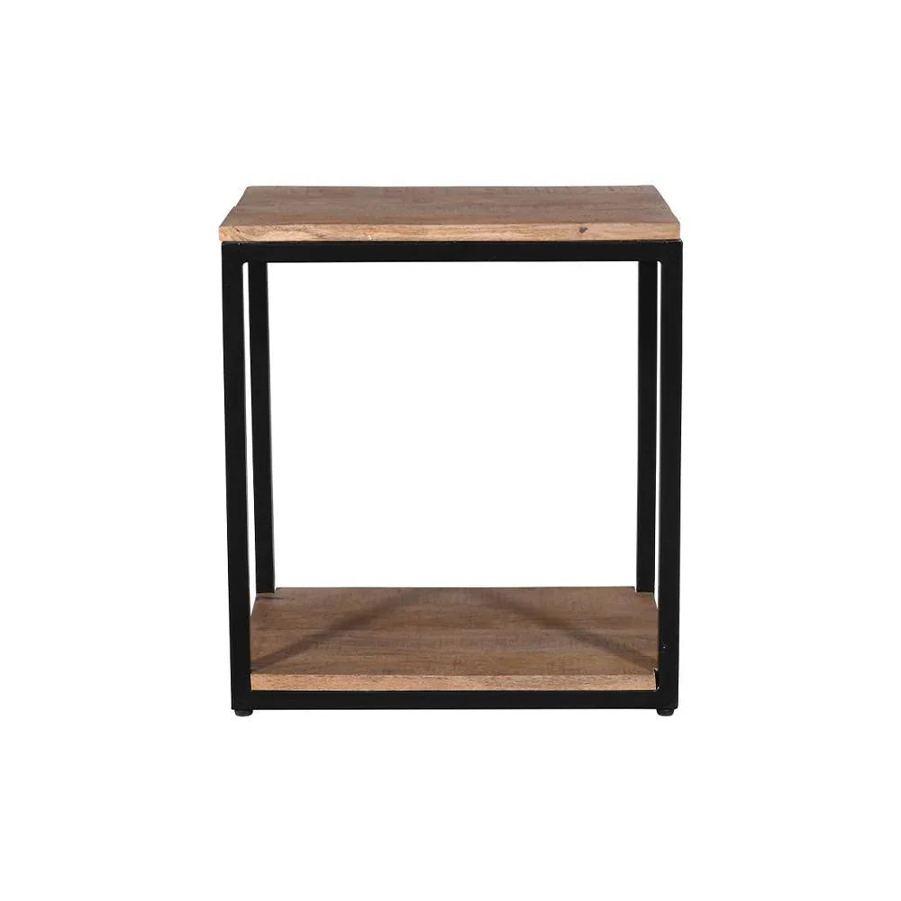 Julian Side Table 4 Legs Black - Furniture Castle