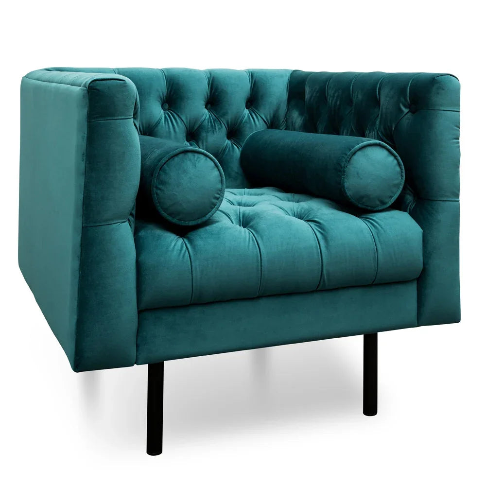 FC Armchair - Teal Green