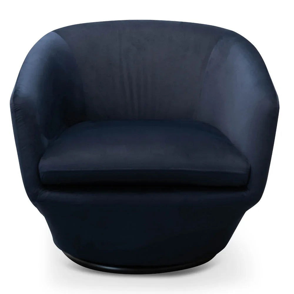 FC Lounge Chair - Navy Velvet