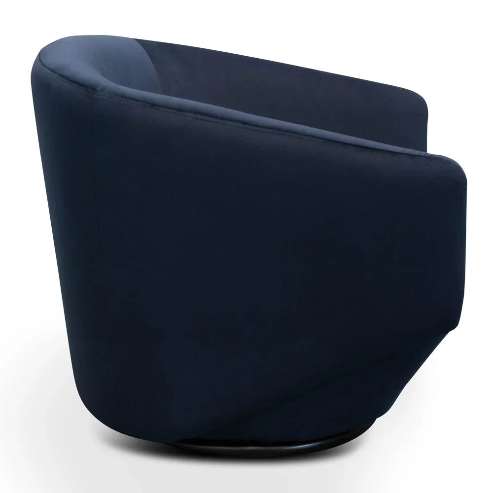 FC Lounge Chair - Navy Velvet