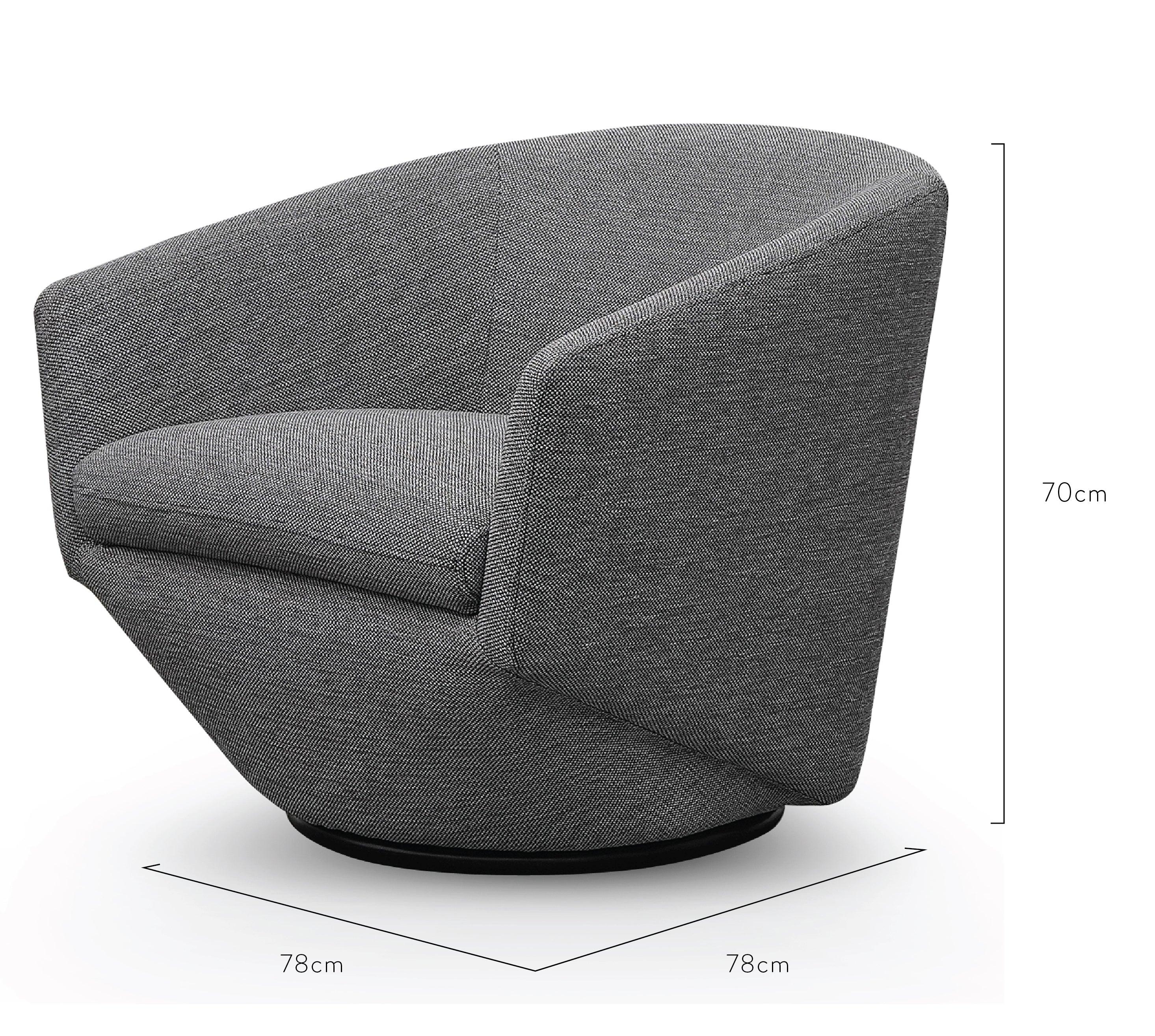 FC Lounge Chair - Graphite Grey