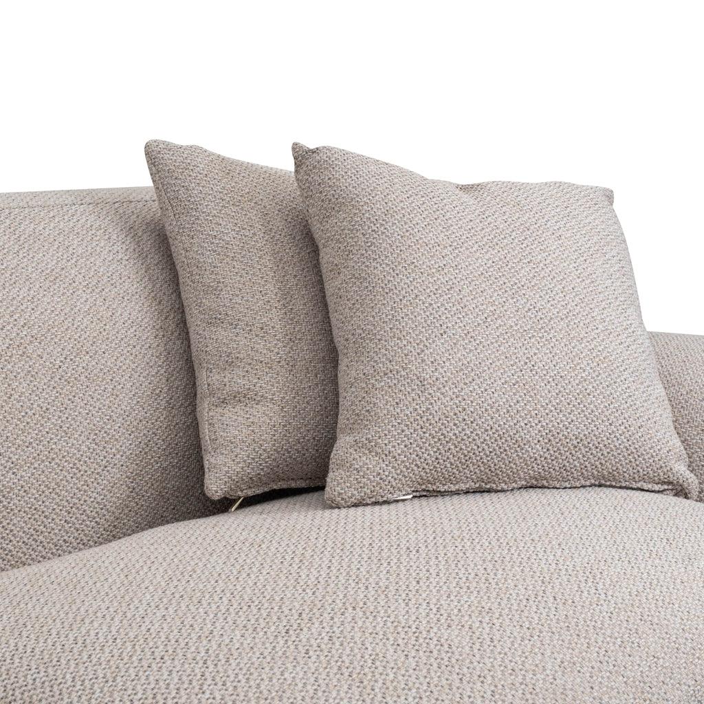 LC8839-CA 3 Seater Left Chaise Sofa - Sterling Sand - Furniture Castle