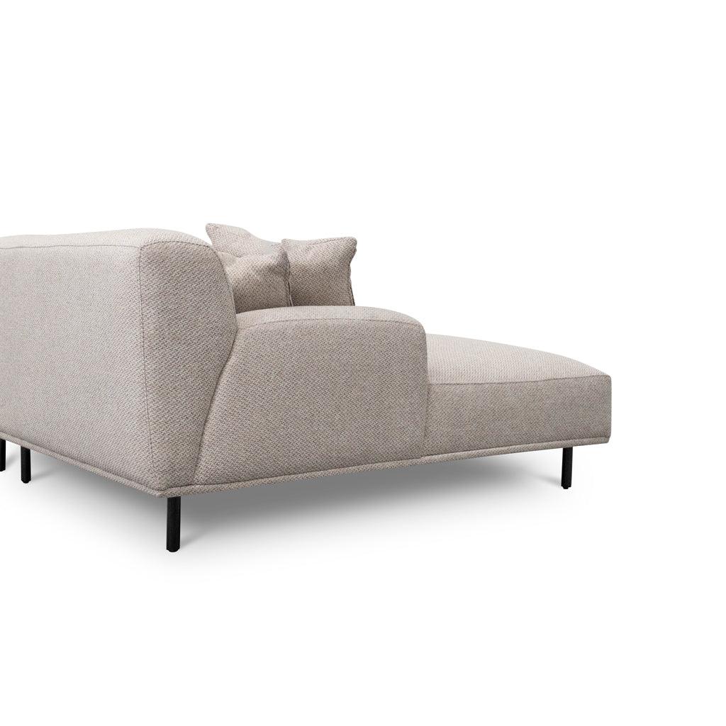 LC8839-CA 3 Seater Left Chaise Sofa - Sterling Sand - Furniture Castle