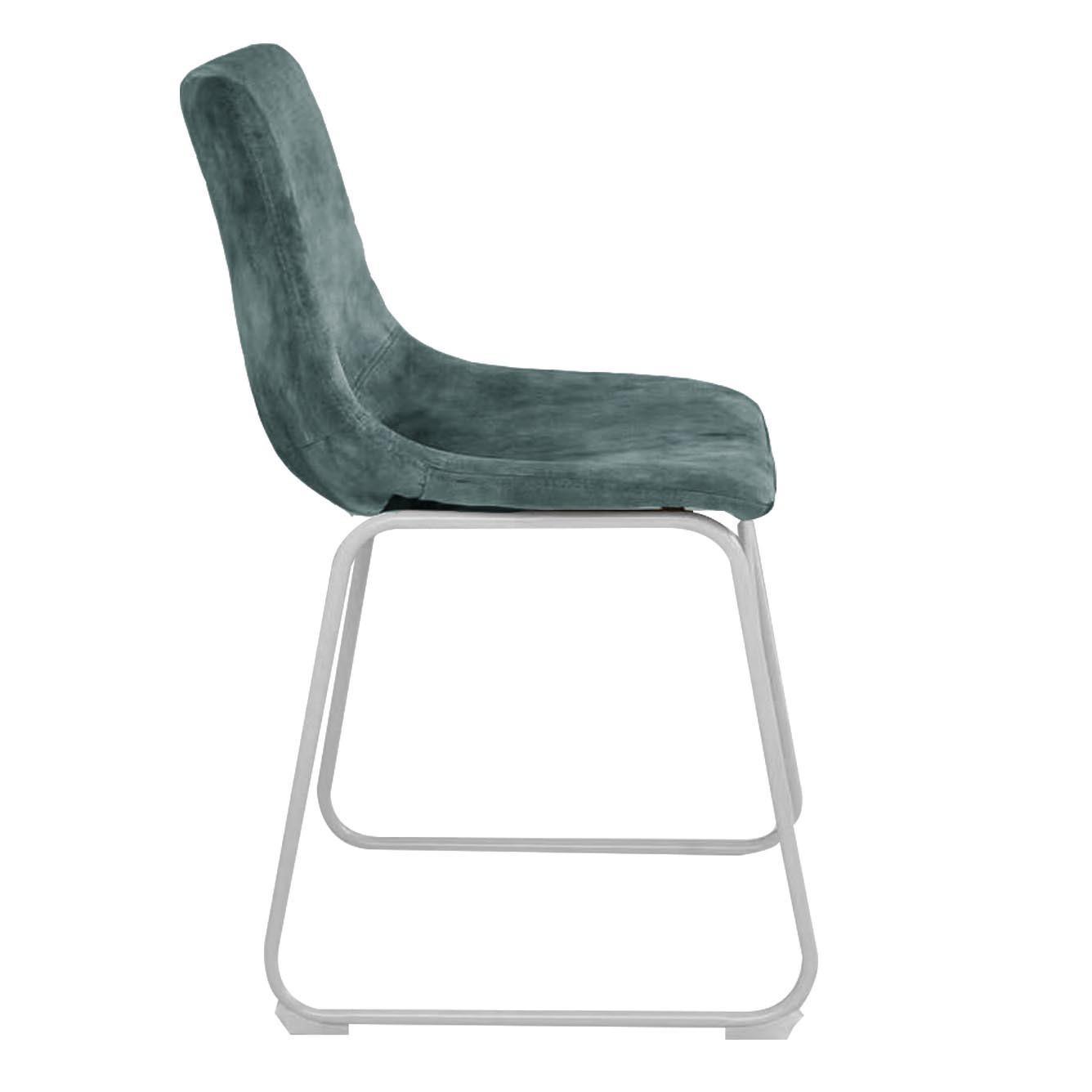 Lei Velvet Dining Chairs Set of 2 - Furniture Castle