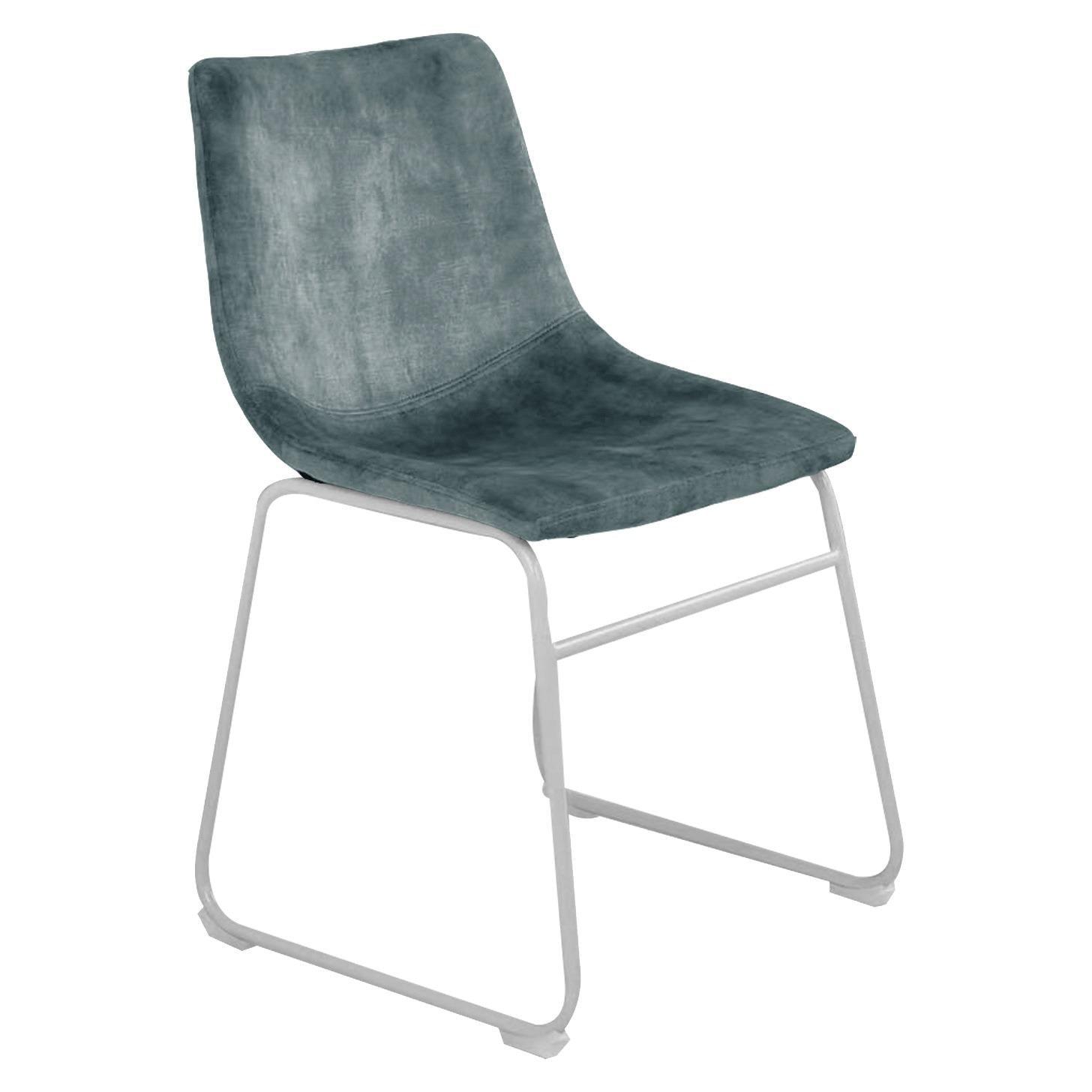 Lei Velvet Dining Chairs Set of 2 - Furniture Castle