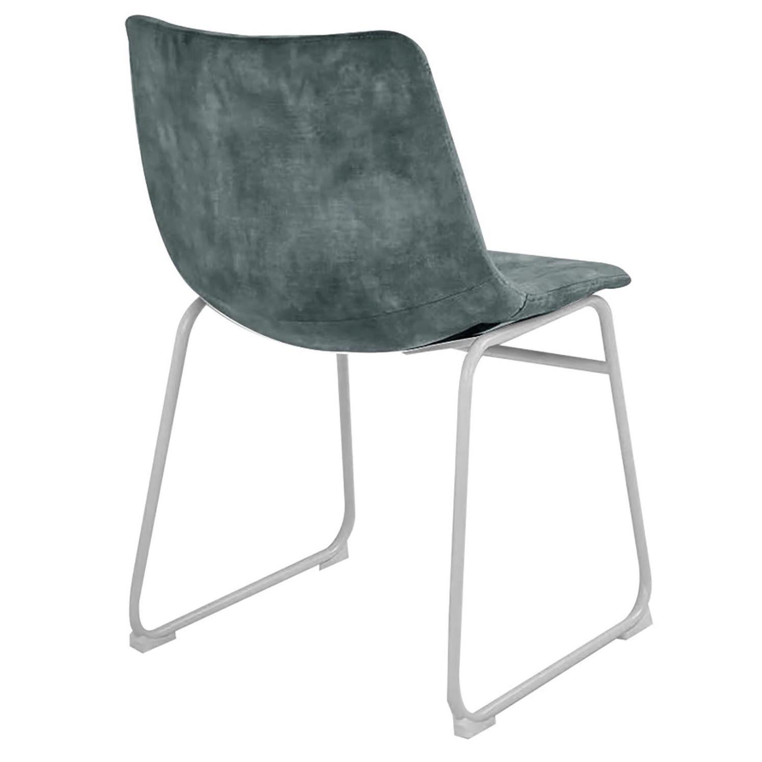 Lei Velvet Dining Chairs Set of 2 - Furniture Castle