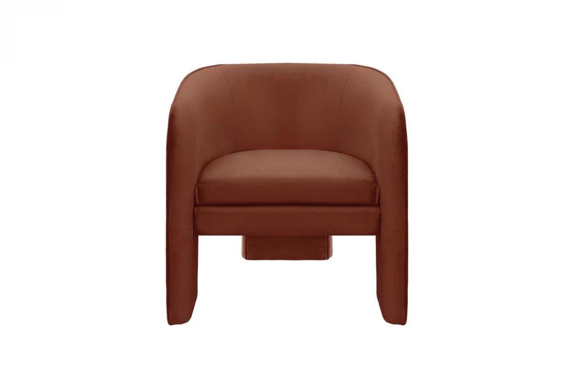 Lift Occasional Chair Rust - Furniture Castle
