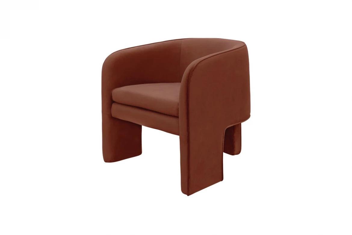 Lift Occasional Chair Rust - Furniture Castle