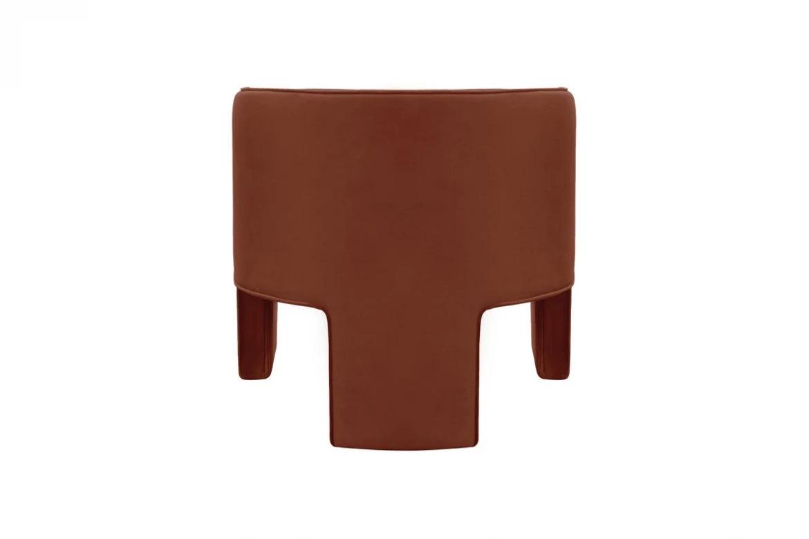 Lift Occasional Chair Rust - Furniture Castle