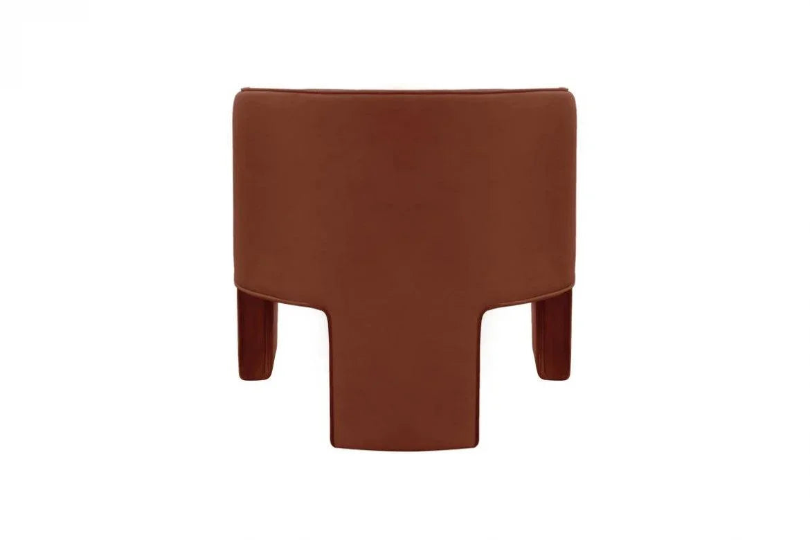 Lift Occasional Chair Rust - Furniture Castle
