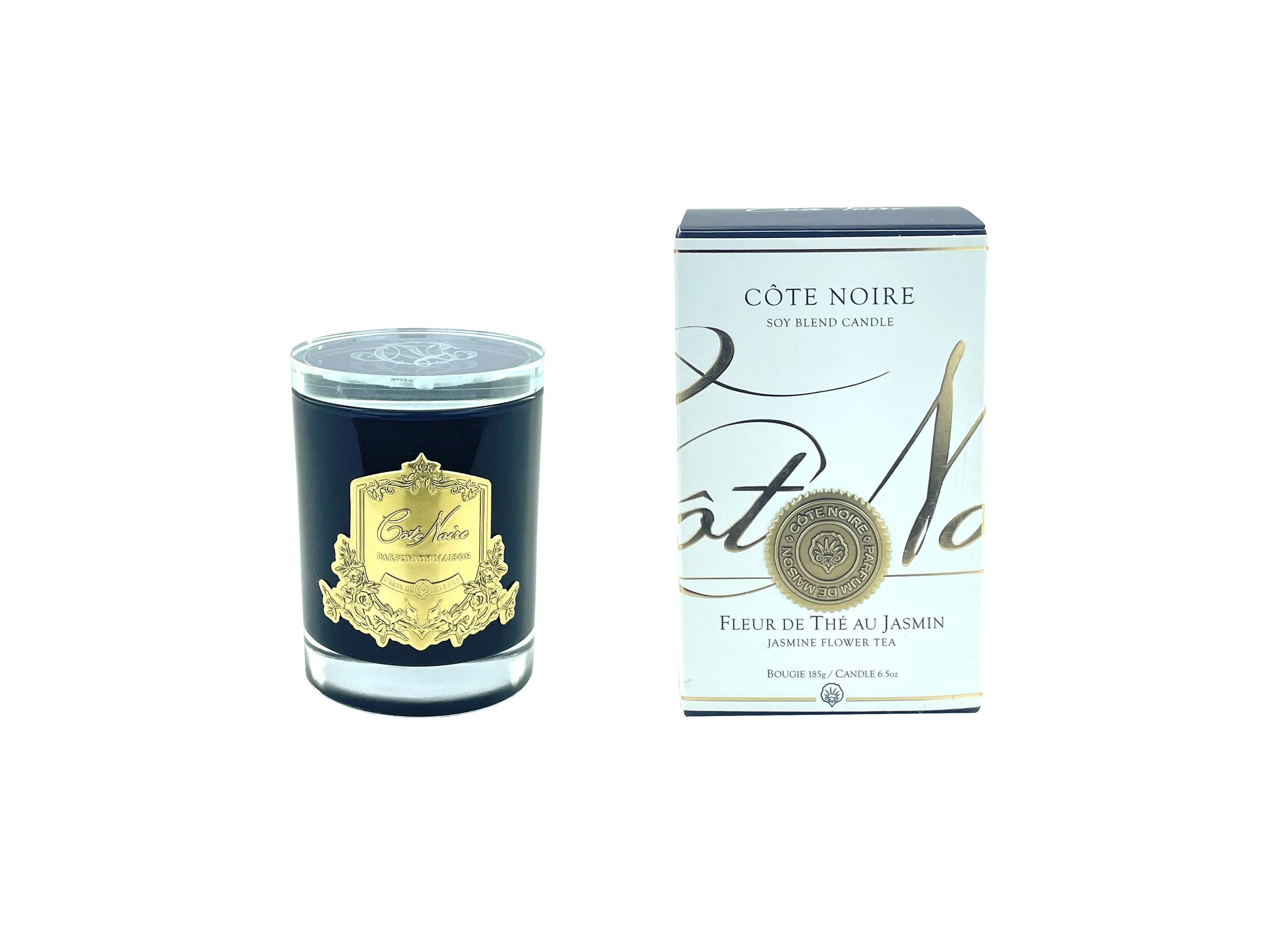 Cote Noire-Jasmine Flower Tea - Gold Badge Candles