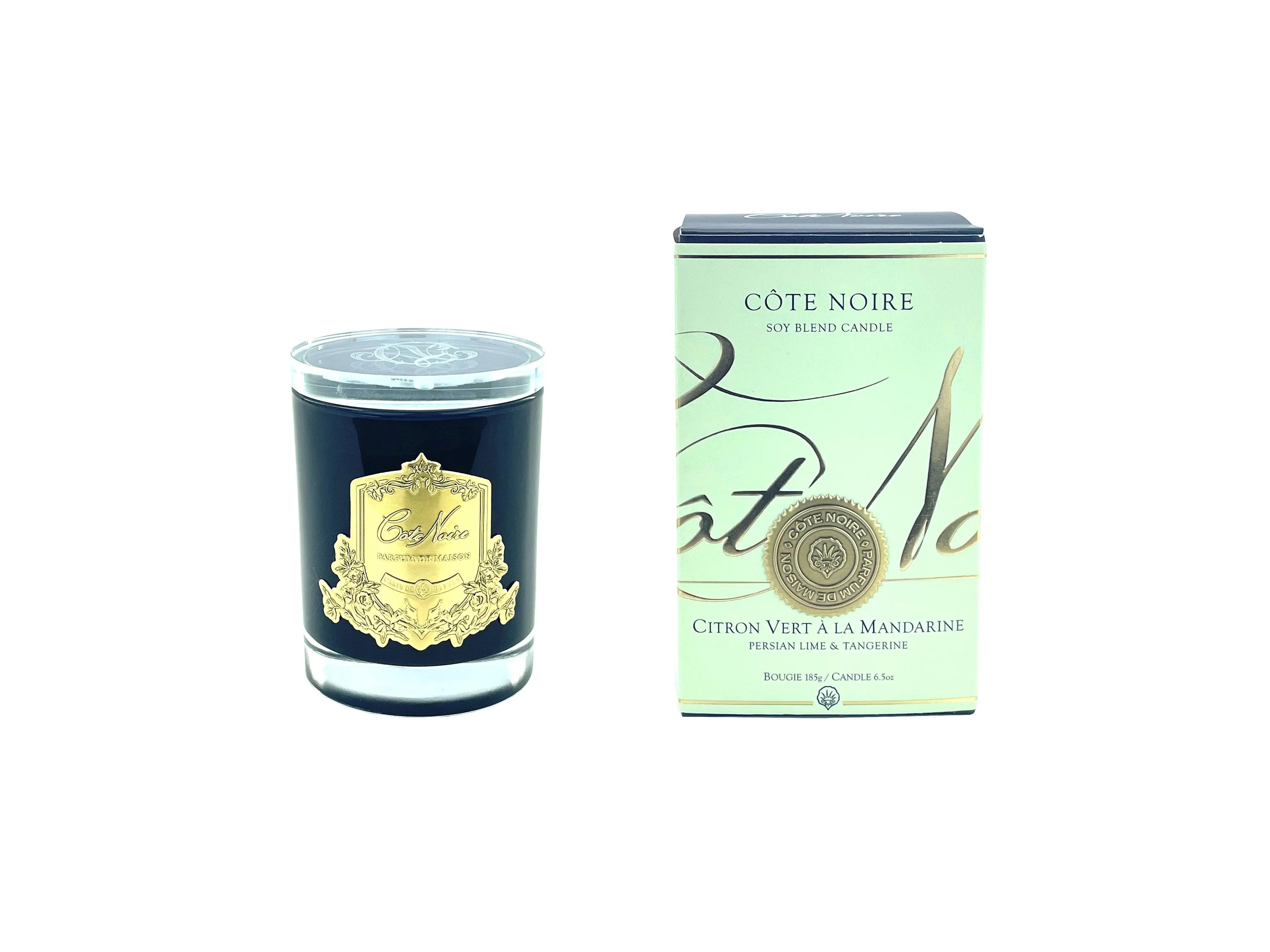 Cote Noire-Persian Lime - Gold Badge Candles