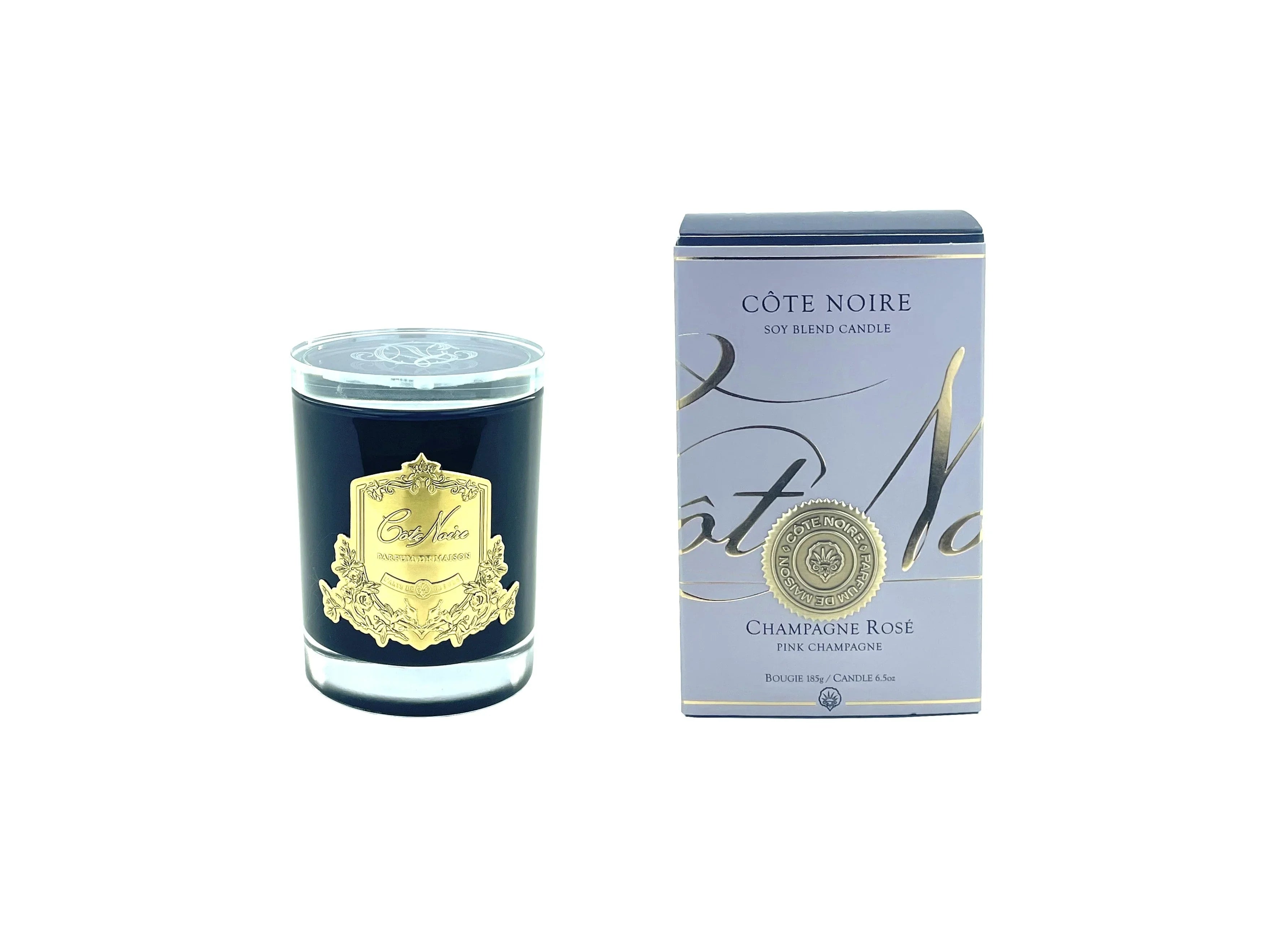 Cote Noire-Pink Champagne - Gold Badge Candles