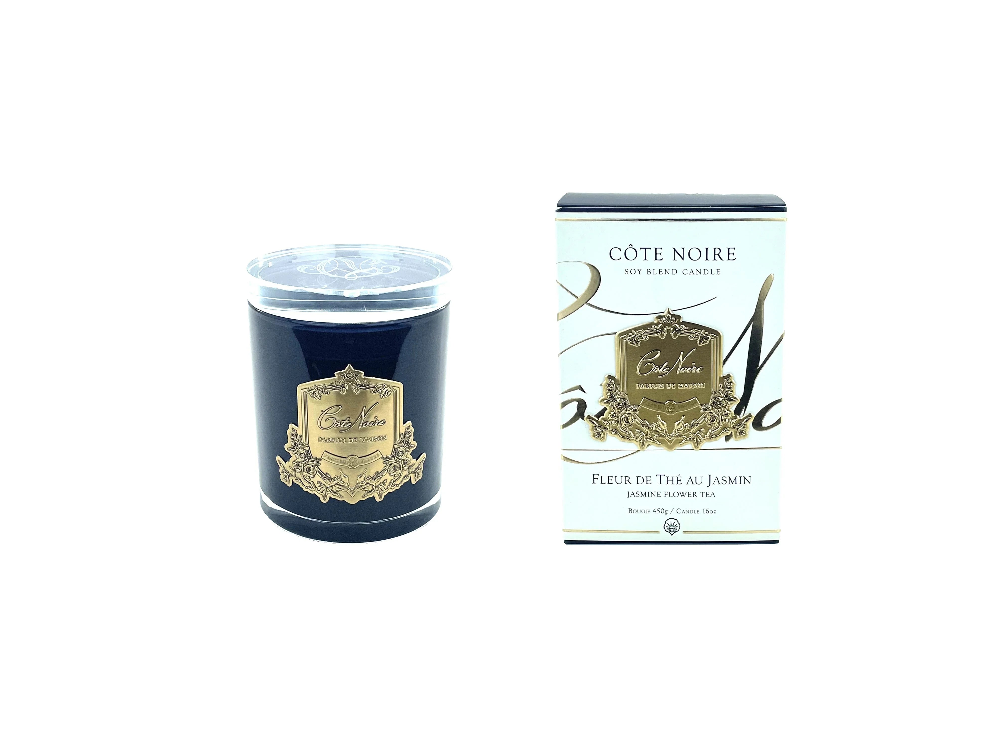 Cote Noire-Jasmine Flower Tea - Gold Badge Candles