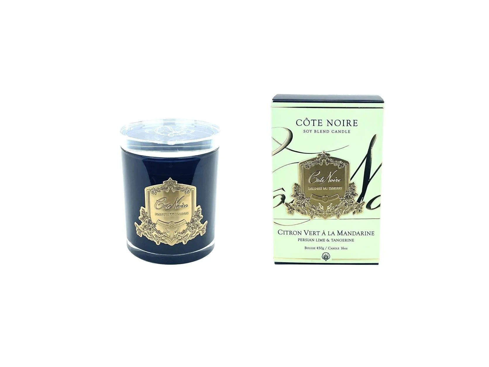Cote Noire-Persian Lime - Gold Badge Candles