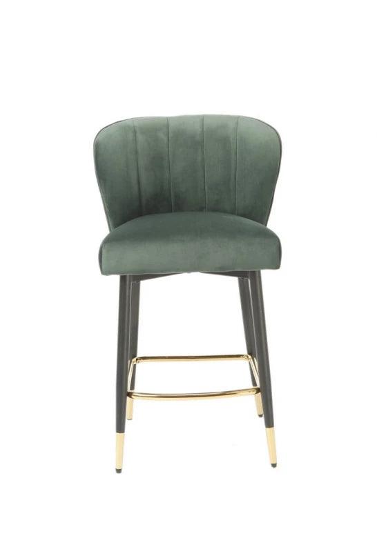 Lux Bar Stool Emerald Set of 2 - Furniture Castle