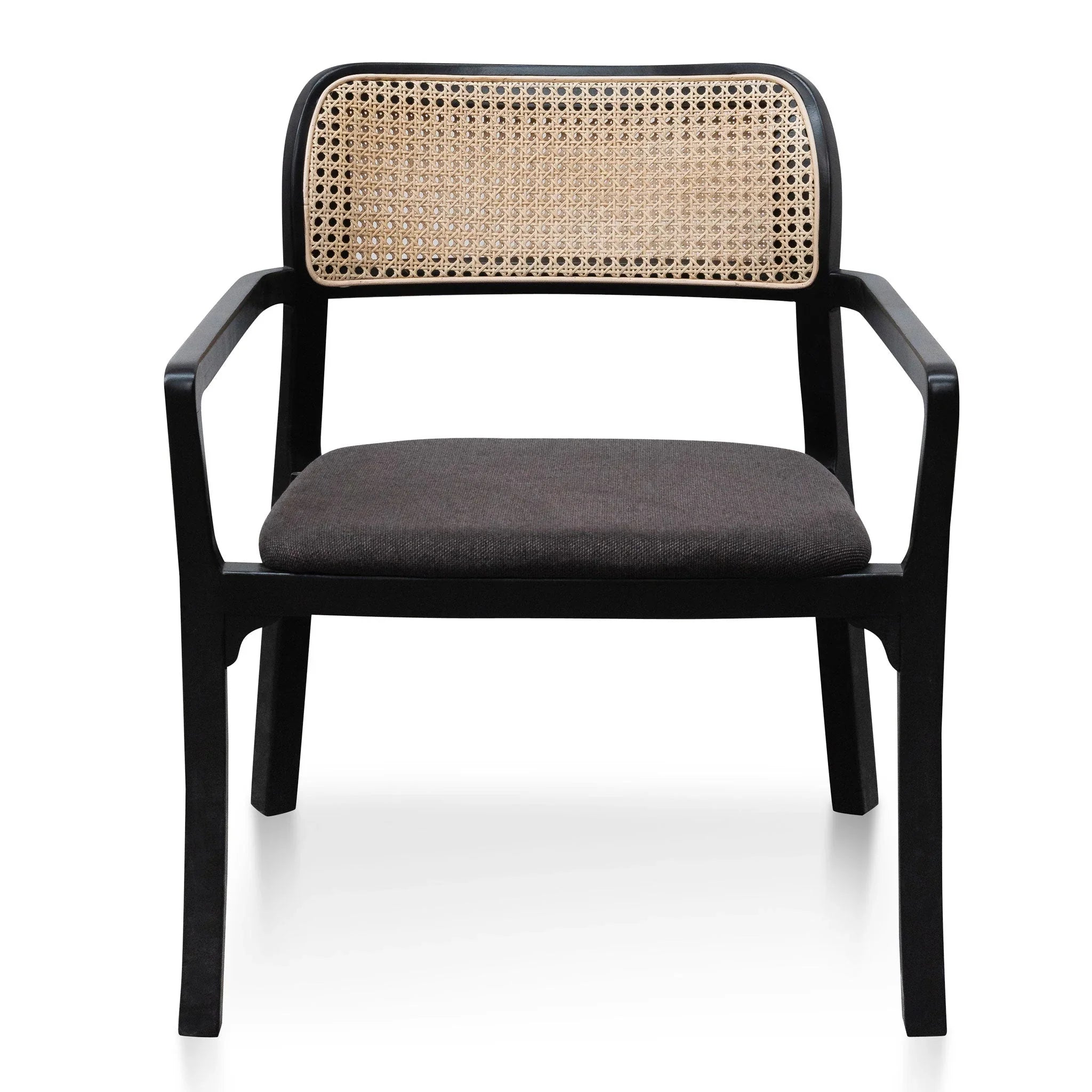 FC Fabric Armchair - Anchor Grey with Black Legs