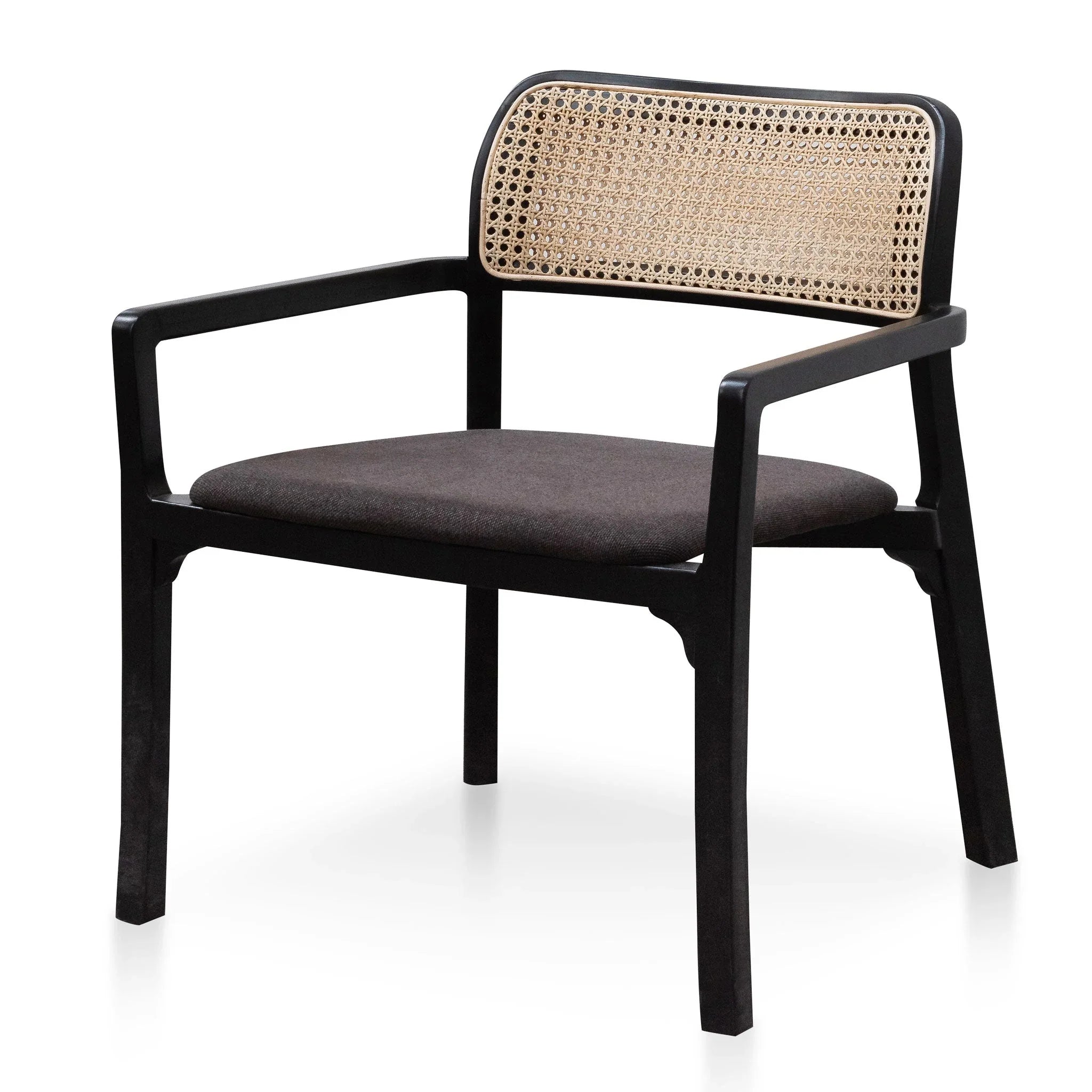 FC Fabric Armchair - Anchor Grey with Black Legs