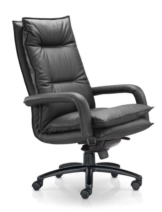 Manhattan Executive Leather Chair – High Back - Furniture Castle