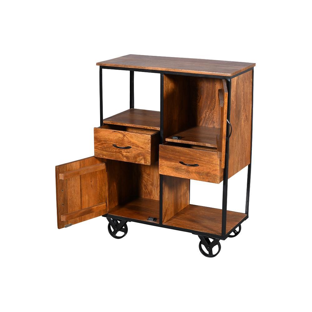 Meadows 2 Drawer 2 Door Cabinet Medium - Furniture Castle
