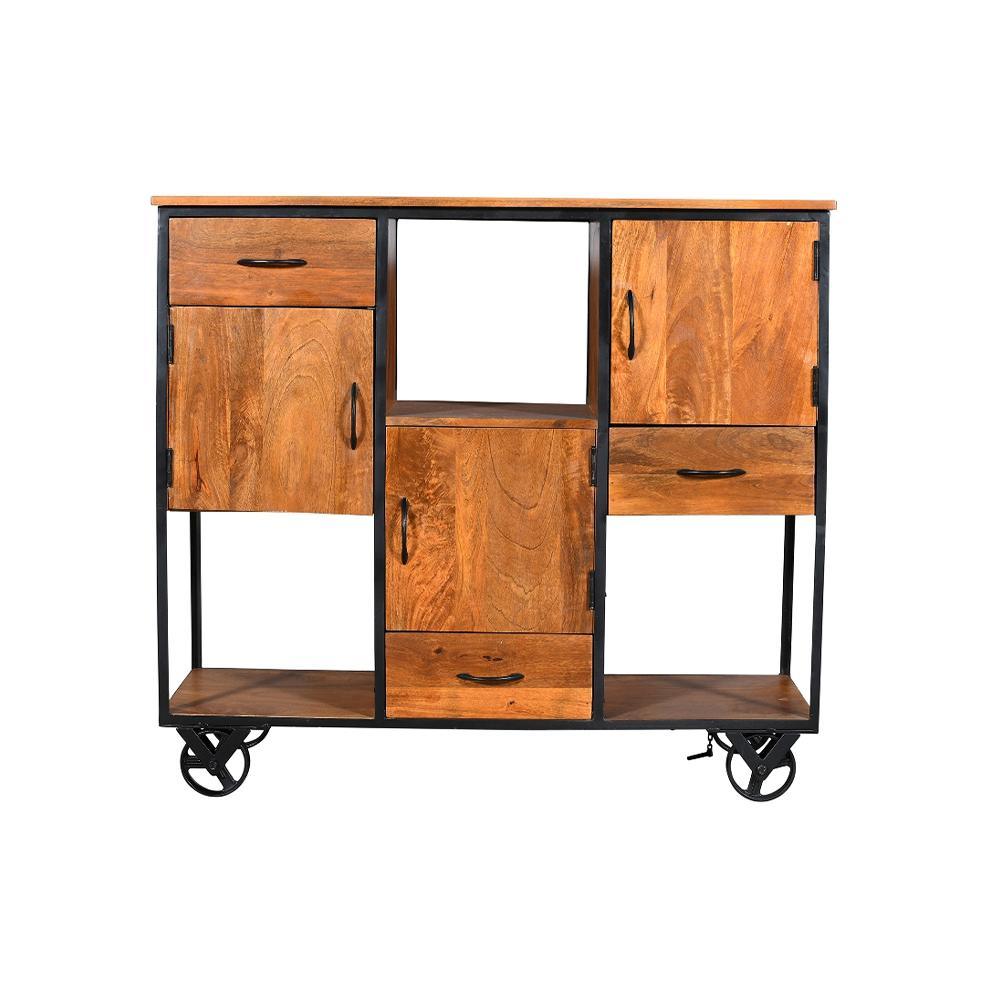 Meadows 3 Drawer 3 Door Cabinet - Furniture Castle