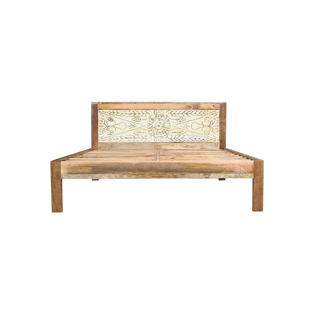 Mehraab Bed - L10 X W10 X H10 - Furniture Castle