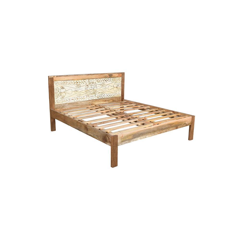 Mehraab Bed - L10 X W10 X H10 - Furniture Castle