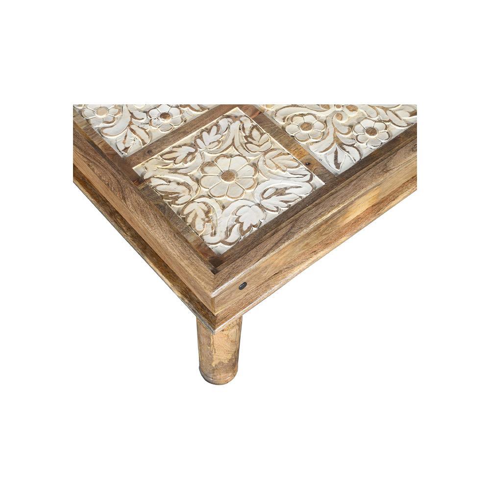 Mehraab Coffee Table - L90 X W90 X H45 - Furniture Castle