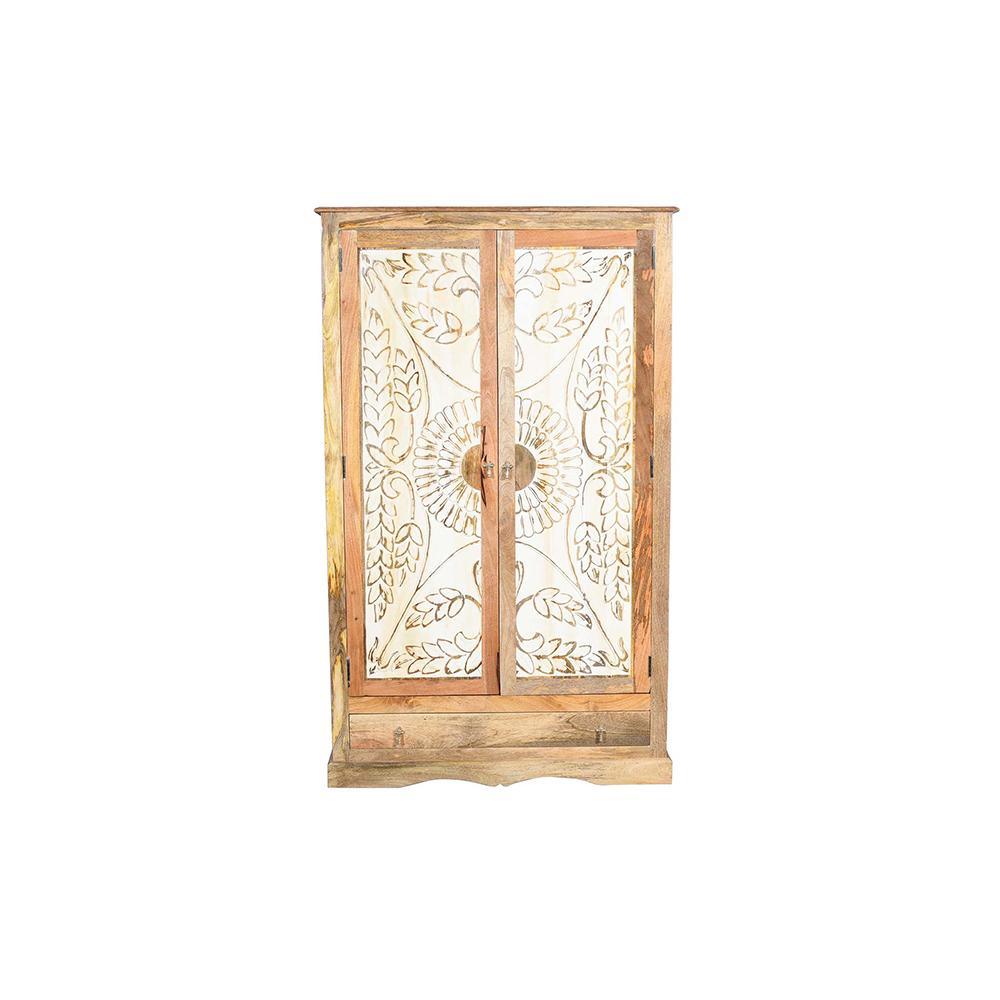 Mehraab Wardrobe - L120 X W55 X H200 - Furniture Castle