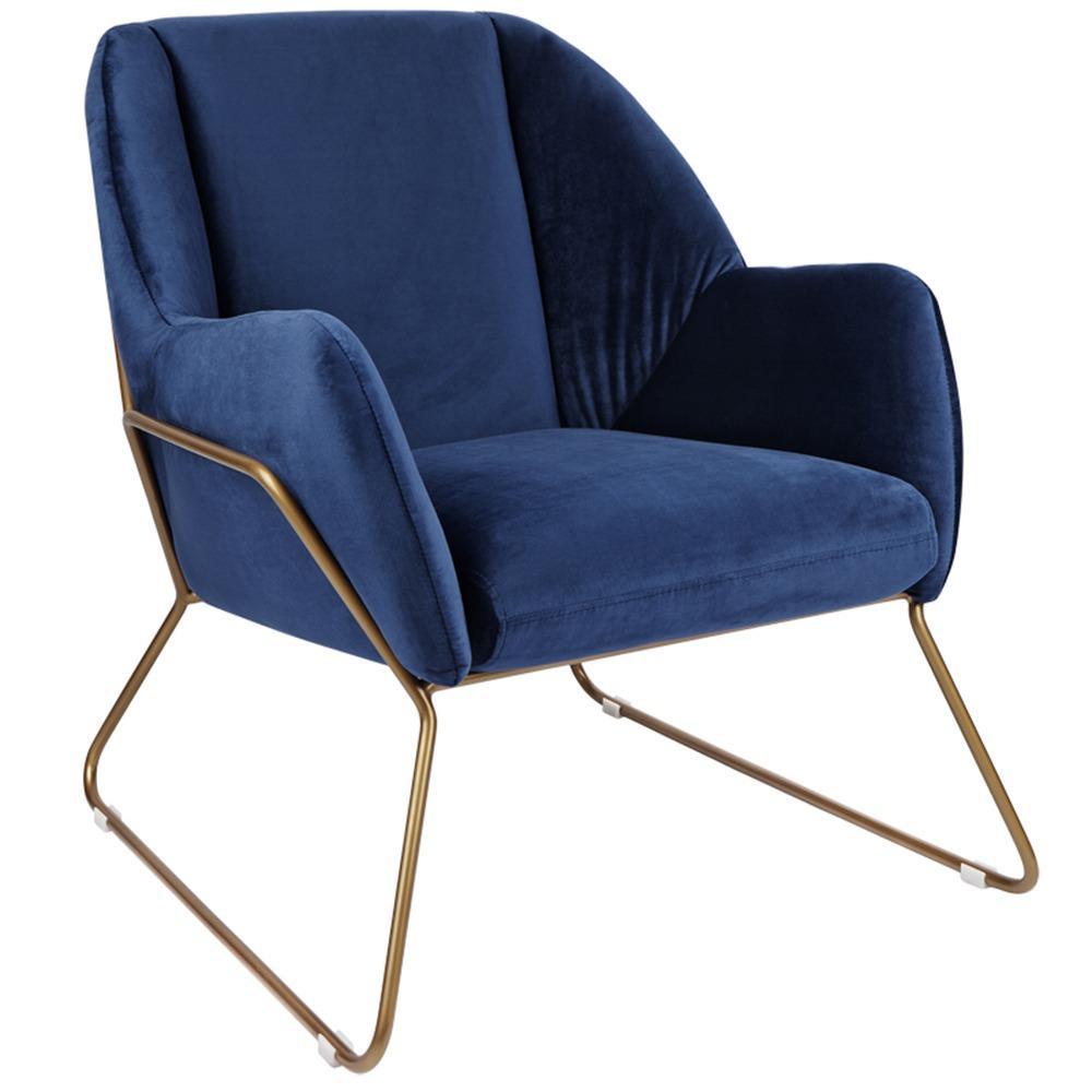 Miami Luxe Velvet Armchair - Furniture Castle
