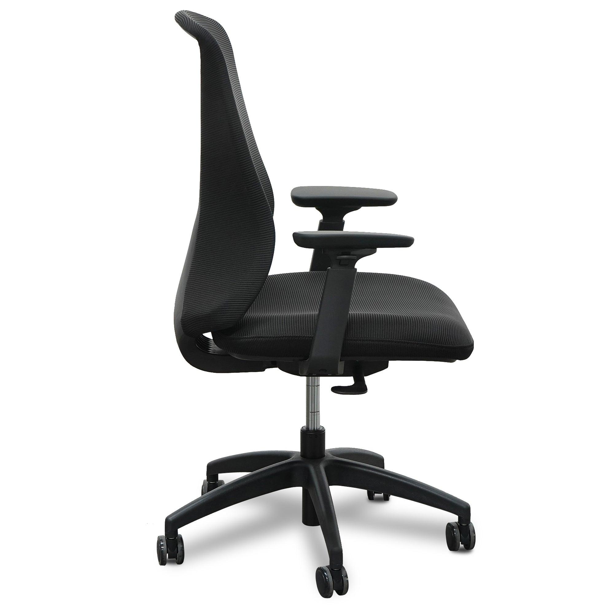 OC2757-SN Office Chair - Black - Furniture Castle