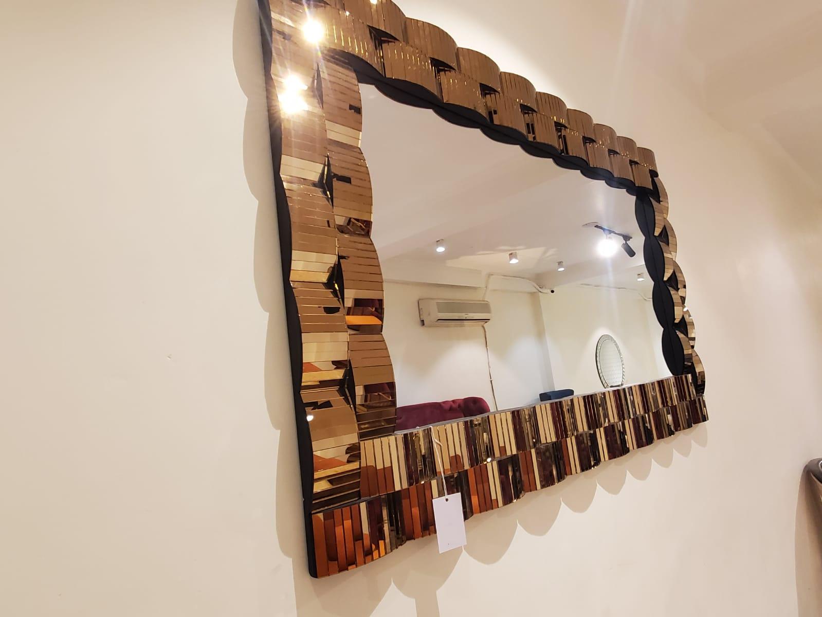 Oriris Designer Mirror - Furniture Castle