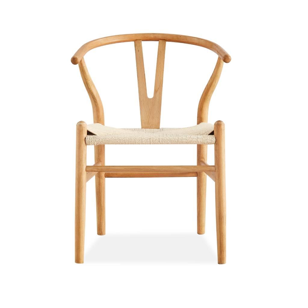 Ostilo Dining Chair Natural Oak - Furniture Castle