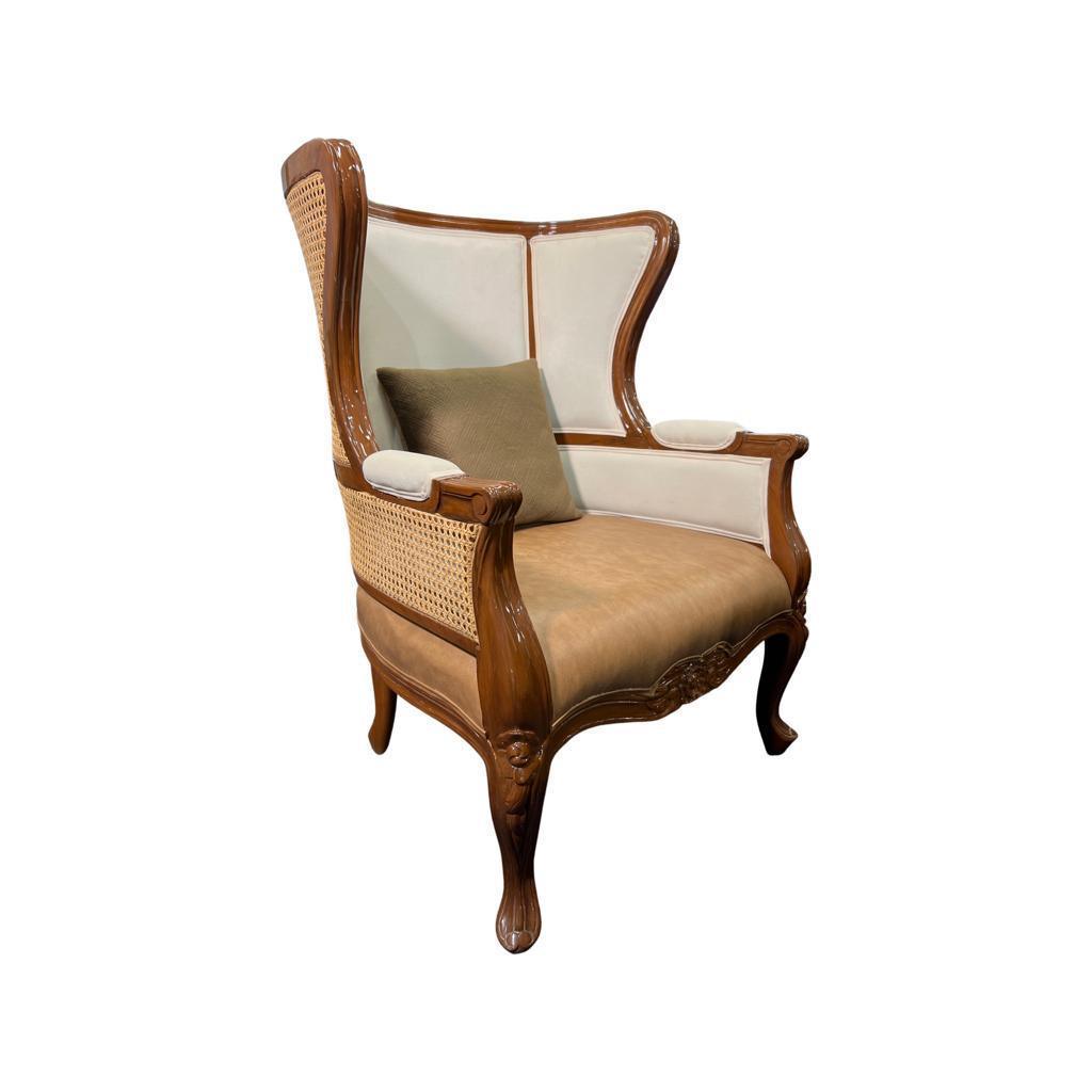 Presto Cane Chair Wooden - Furniture Castle