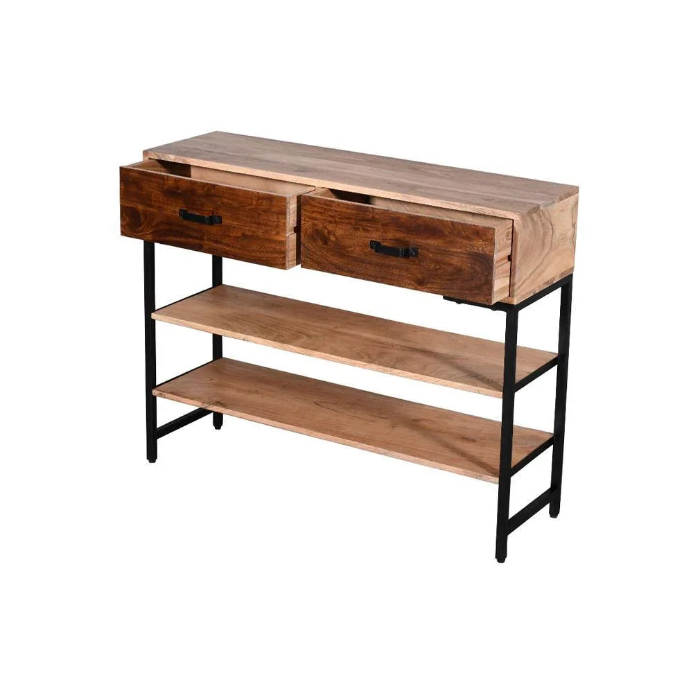 Rattan Console Table - Furniture Castle