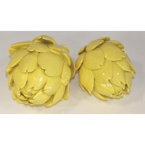 Resin Artichoke Yellow - Small - Furniture Castle