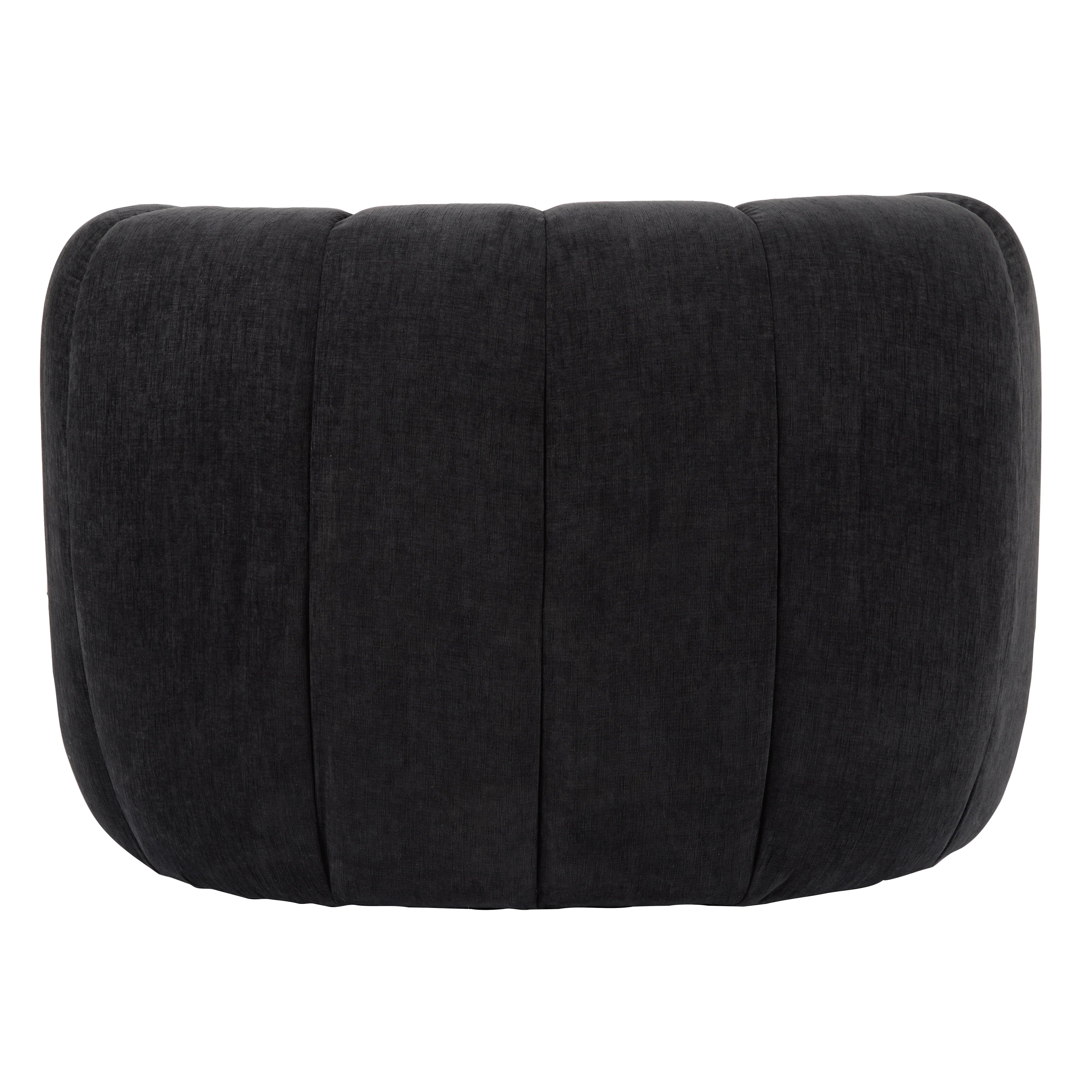Society Home Omaha Swivel Armchair Grey 95x77x68cm