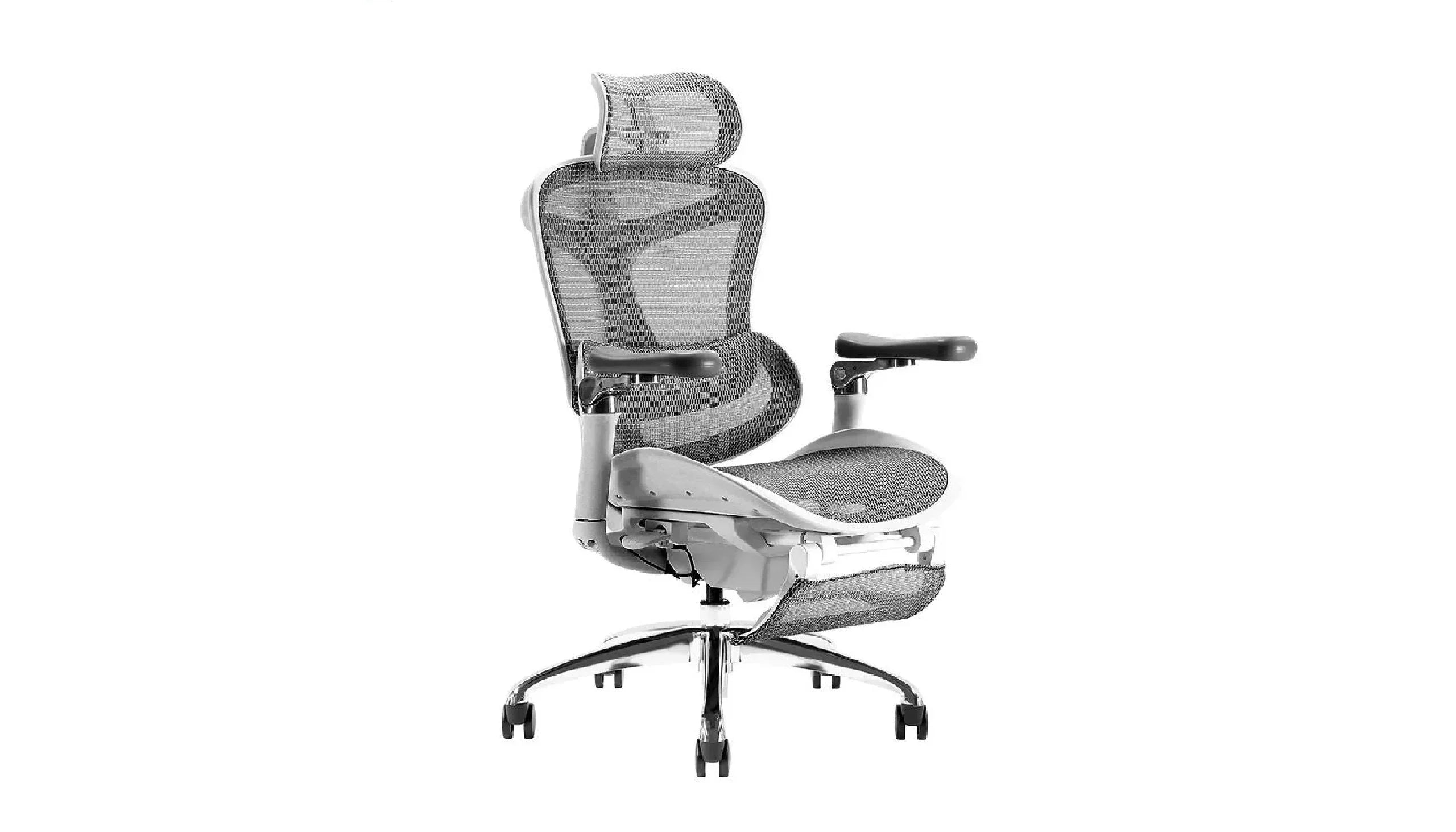 Sihoo A3 DORO-C300 Pro Ergonomic Office Chair/Grey with Footrest