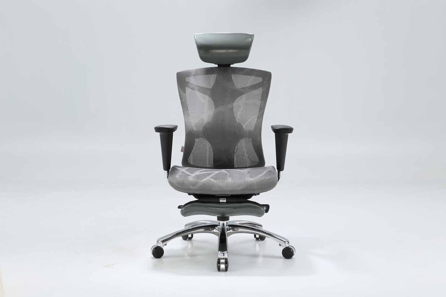 Sihoo V1 Ergonomic Office Chair/Grey with Leg rest