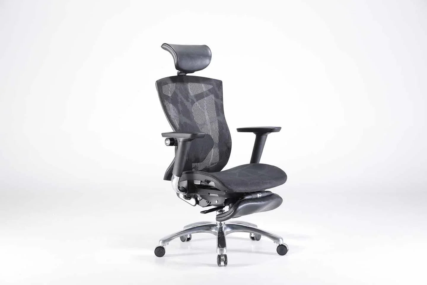 Sihoo V1 Ergonomic Office Chair/Black with Leg rest