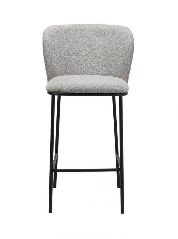 Snow Bar Stool Latte Set of 2 - Furniture Castle